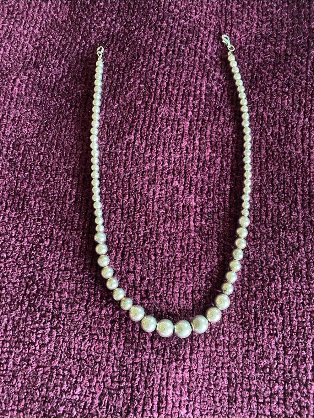 White Pearl Bead Necklace — Timeless Pearl Strand
